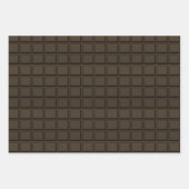 Dark Chocolate Snoep Bar Inpakpapier Vel (Voorkant 3)