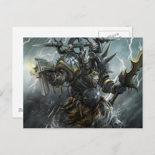 Dark Commandos, Briefkaart (Voorkant / Achterkant)