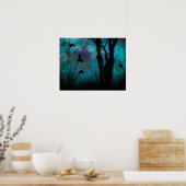 Dark Crow Fantasy Poster (Keuken)