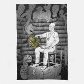 Dark Cube Magic Theedoek (Verticaal)