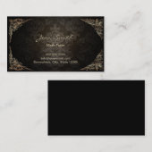  Dark Damask Wiskunde T Visitekaartje (Voorkant / Achterkant)