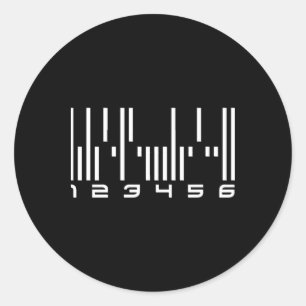 Dark De Android Barcode Sticker