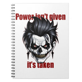 Dark Dominance Notitieboek