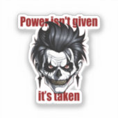 Dark Dominance Sticker (Voorkant)