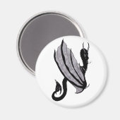 Dark Dragon Magneet (Voorkant / Achterkant)