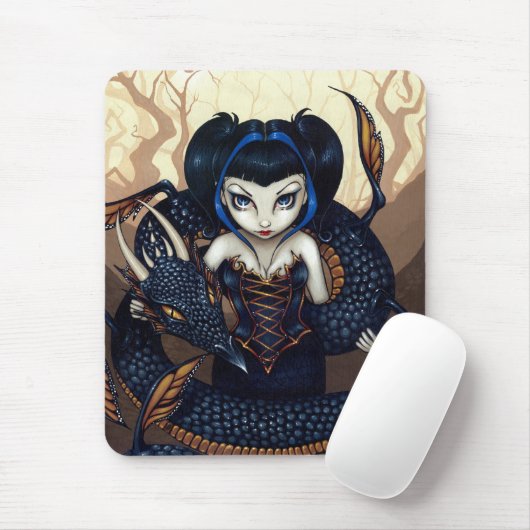 "Dark Dragon" Mousepad Muismat (Met muis)