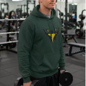 Dark Eagle Eyes Hoodie | Powerful Minimalist Preda