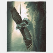 DARK EAGLE FLEECE DEKEN (Voorkant)