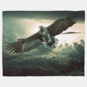 DARK EAGLE FLEECE DEKEN (Voorkant (Horizontaal))