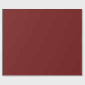 Dark Earthy Red Pop Of Color Cadeaupapier (Vlak)