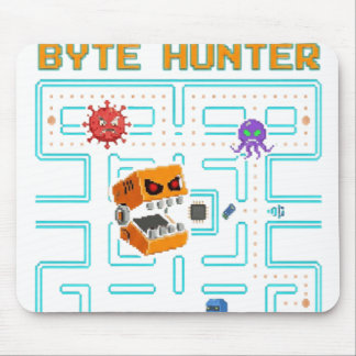 Dark Edgy Arcade Game Pixel Skull Parody Muismat