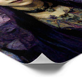 Dark Elf 2 Goth Gothic Imaginaire Art Poster (Coin)