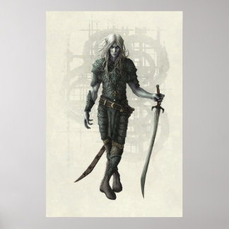 DARK ELF door Kerem Beyit Poster