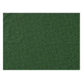 Dark Emerald Green Glitter Tafelkleed (Voorkant (Horizontaal))
