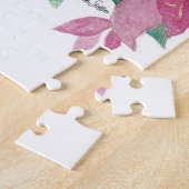 Dark Eyed Junco Aquarelle Oiseau Art Jigsaw Puzzle (Côté)