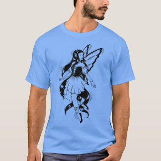 Dark Fairy Fairies Magic Fly Wings T-shirt