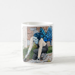 Dark Fairy Garden Fantasy Art Coffee Mok