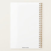 Dark Fairy Garden Gardener Fantasy Art Planner (Achterkant)