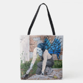 Dark Fairy Garden Gardener Fantasy Graphic Tas (Voorkant)