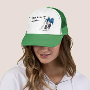 Dark Fairy Gardener Fantasy Art Baseball Hat Trucker Pet