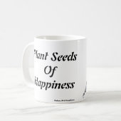 Dark Fairy Gardener Fantasy Art Coffee Mok (Voorkant links)