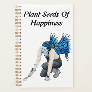 Dark Fairy Gardener Gardening Fantasy Art Planner