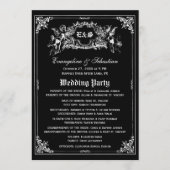 Dark Fairy Tale Storybook Programmes de mariage (Devant)