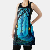 Dark Fantasy Eyeball Forest Design Schort (Insitu)