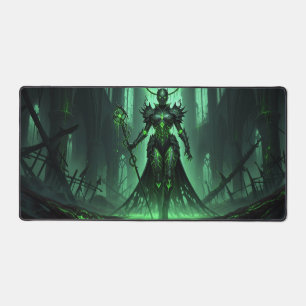 Dark Fantasy Forest Witch Desk Mat