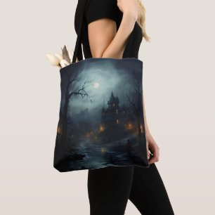 Dark Fantasy Horror Landschap Draagtas