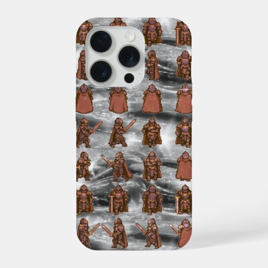 Dark Fantasy logo - Knight -  iPhone Hoesje (Achterkant)