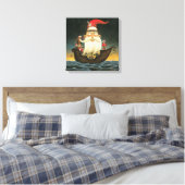 Dark Fantasy Santa Pirate Canvas Art (Insitu (Slaapkamer))