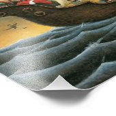 Dark Fantasy Santa Pirate Canvas Art Foto Afdruk (Hoek)