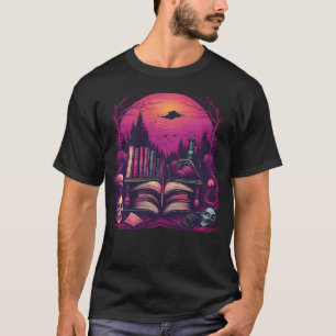 Dark Fantasy Surrealisme Ontmoet Horror Films Boek T-shirt