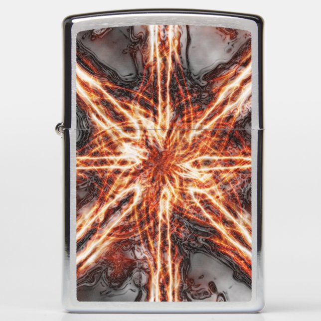 Dark Flame Vortex Zippo (Voorkant)