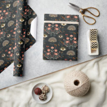 Dark Floral Botanical Romantasy Eye