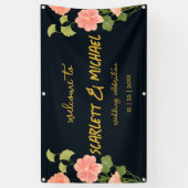 Dark Floral Spandoek (Verticaal)
