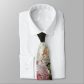 Dark Floral still life Stropdas (Gebonden)