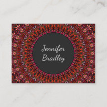 Dark Flower Garden Mandala