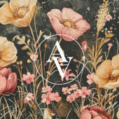  Dark Flower Moody Floral Stilleven Poster