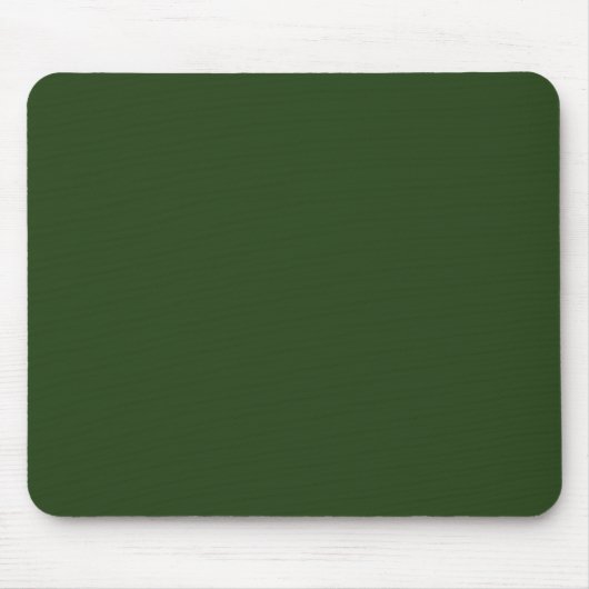 Dark Forest Green Mousepad Muismat (Voorkant)