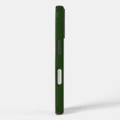 Dark Forest Green Tough iPhone 16 Coque (Verso / Droite)