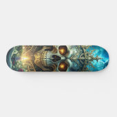 Dark Forest Skull Skateboard (Horizontaal)