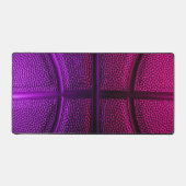 Dark Fuchsia Neon Purple Basketball Ball Jeu (Recto)