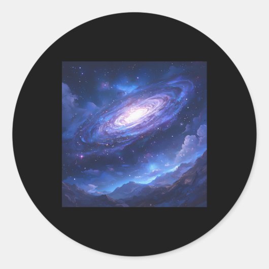 Dark Galaxy Sticker (Voorkant)