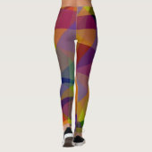 Dark Geometric - Leggings (Achterkant)