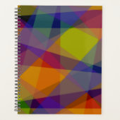 Dark Geometric - Planificateur (Devant)