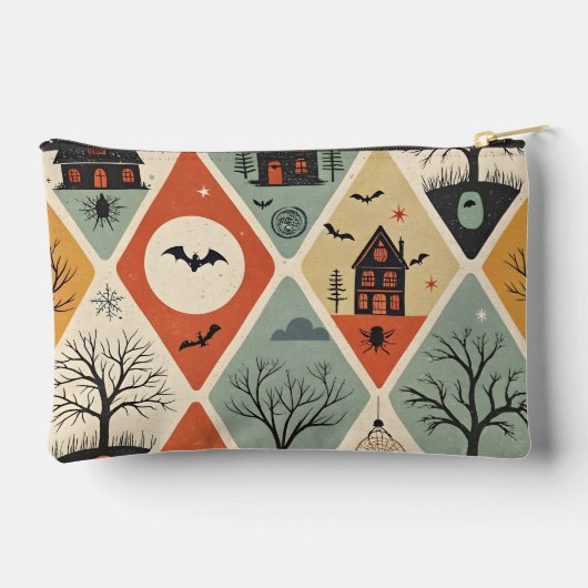 Dark ghost pattern etui (Achterkant)