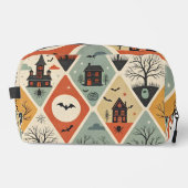 Dark ghost pattern toilettasje (Voorkant)