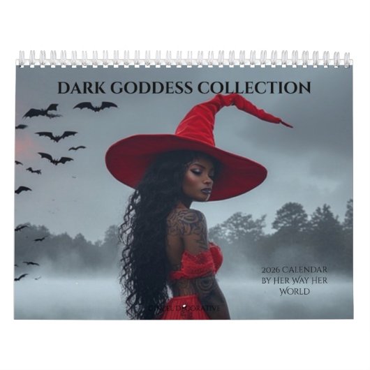 Dark Goddess Halloween Collection Calendar Kalender (Hoes)